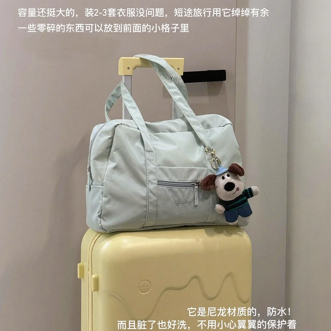 旅行包可上飞机大容量女短途旅行轻便尼龙2025新款多功能手提袋女