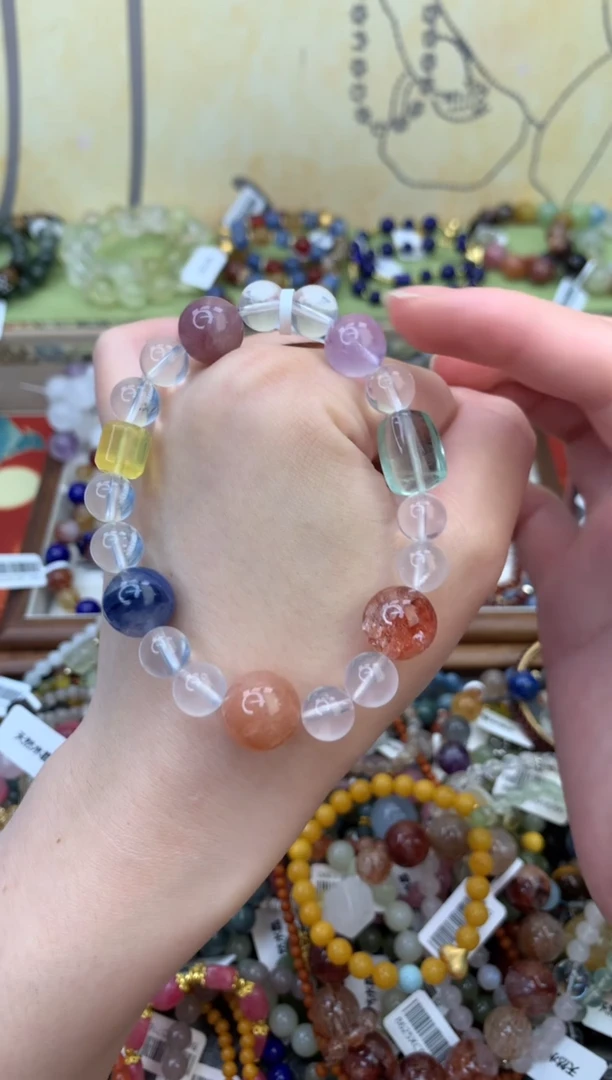 未镶嵌手链水晶499