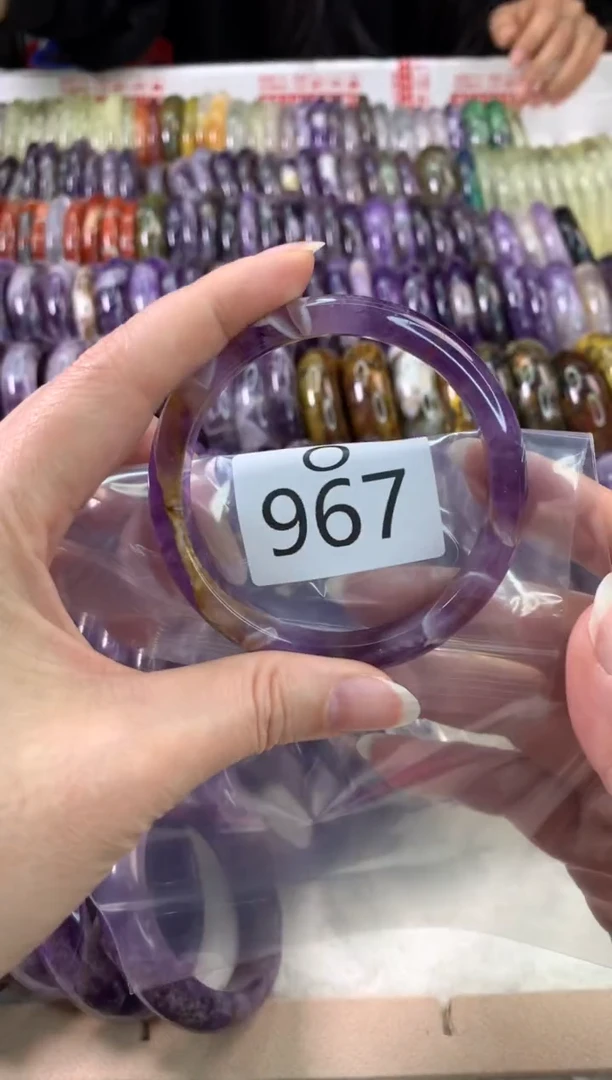 【闪购商品】水晶水晶手镯O未镶嵌967-59