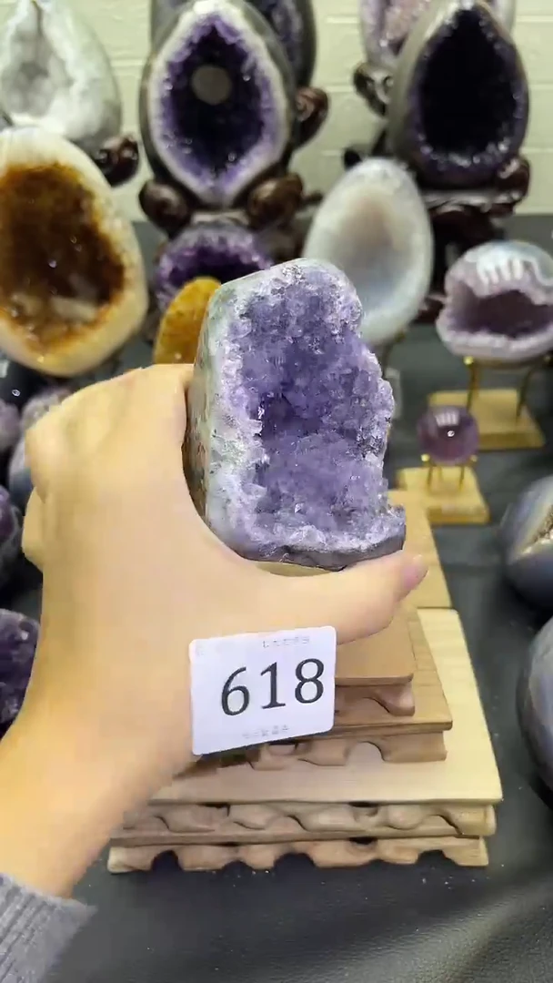 未镶嵌大型摆件（非配饰）紫晶618号摆件