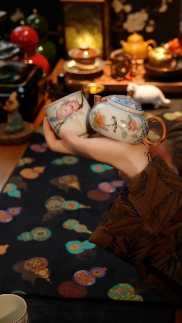 ?****）茶壶+主人杯两件套