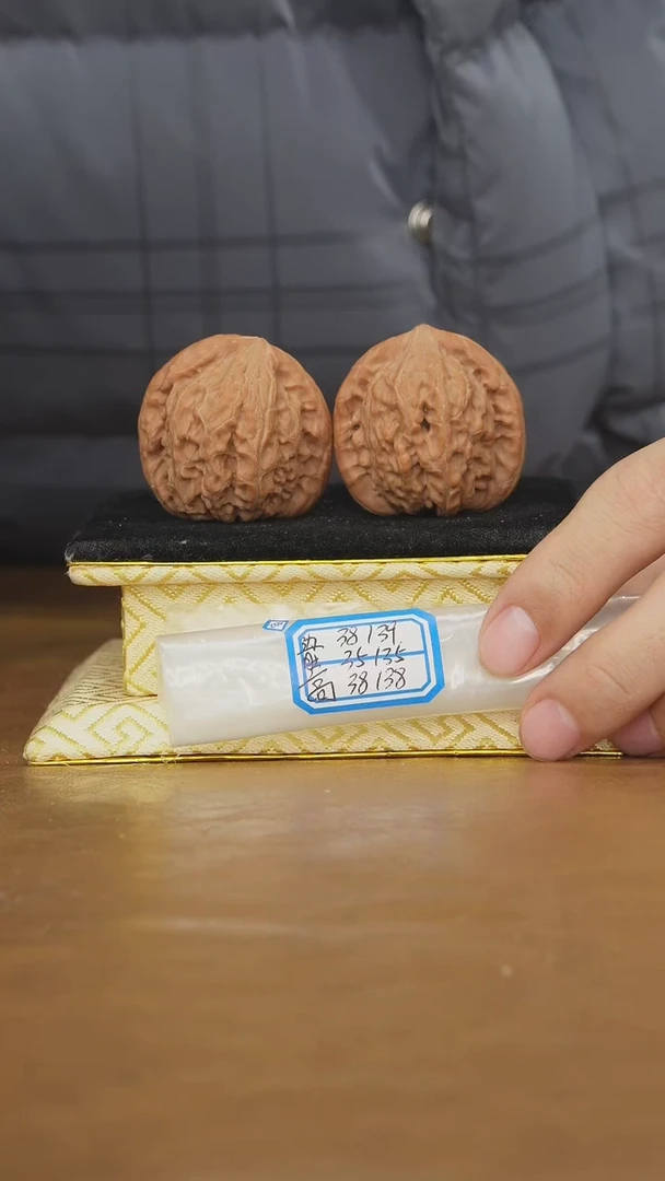 把件文玩核桃非嫁接将军帽