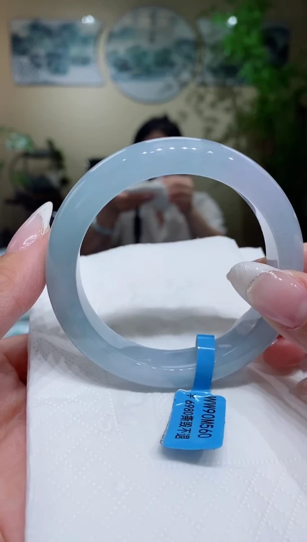 未镶嵌手镯翡翠圈口55.9