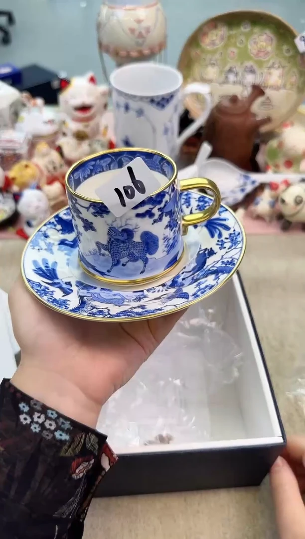 瓷片泡泡的瓷器好看到爆