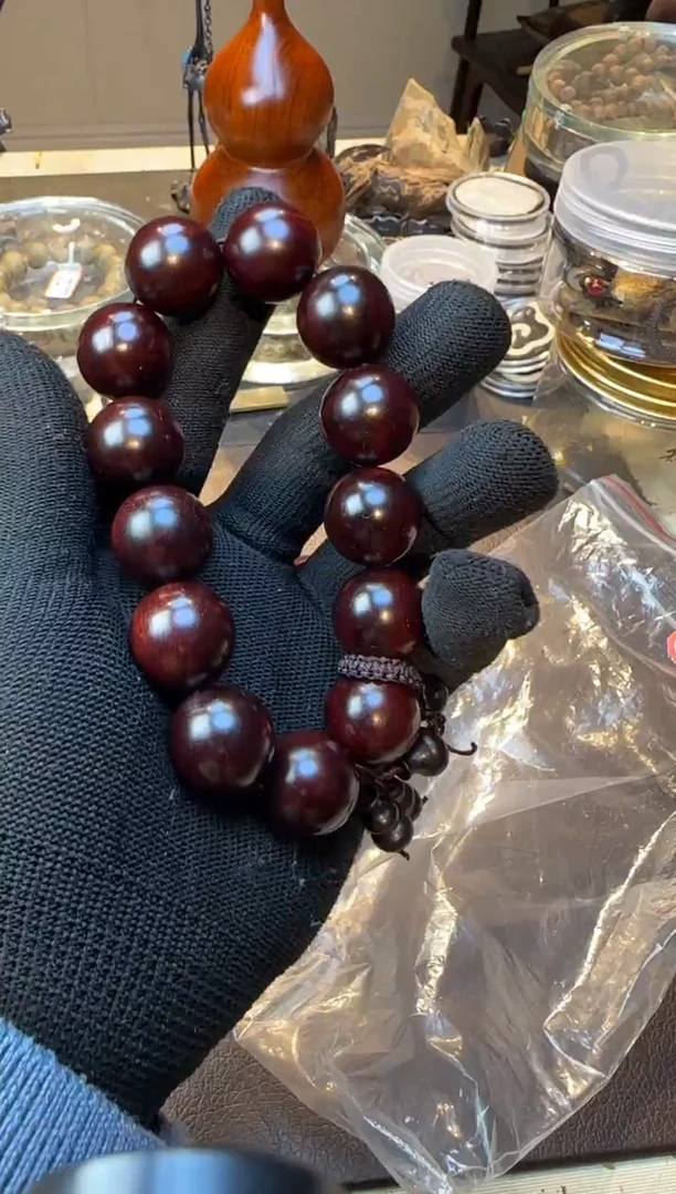 木477小叶紫檀帝王泥单圈18mm多样性发其一