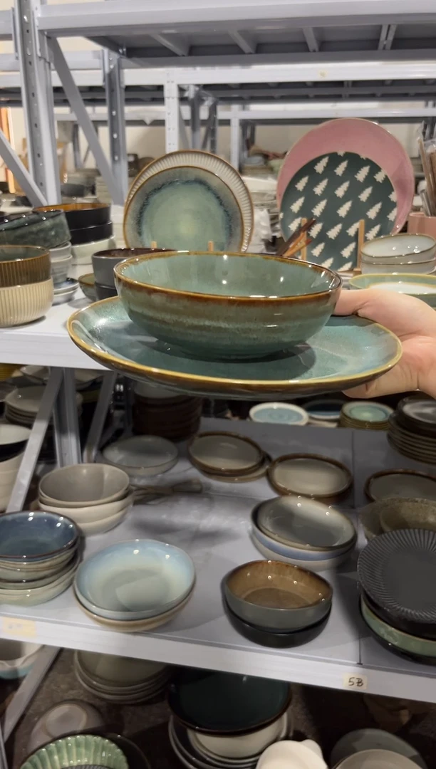 陶瓷外贸尾货瑕疵满20包邮X2 C2A/H6D小盘加米饭碗