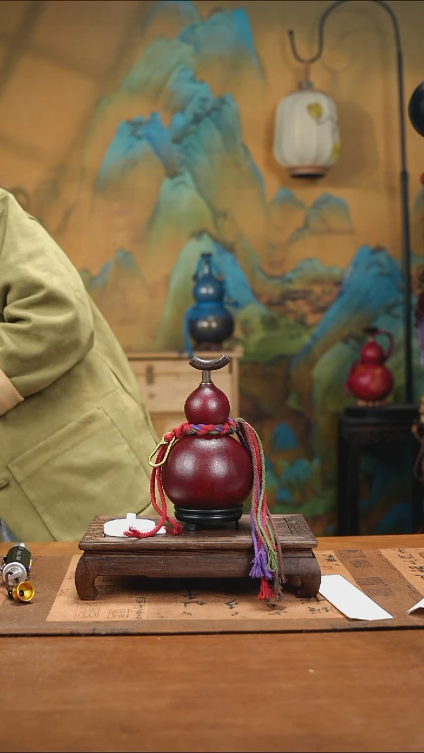 YC062福利大漆款天然酒葫芦（一物一拍）