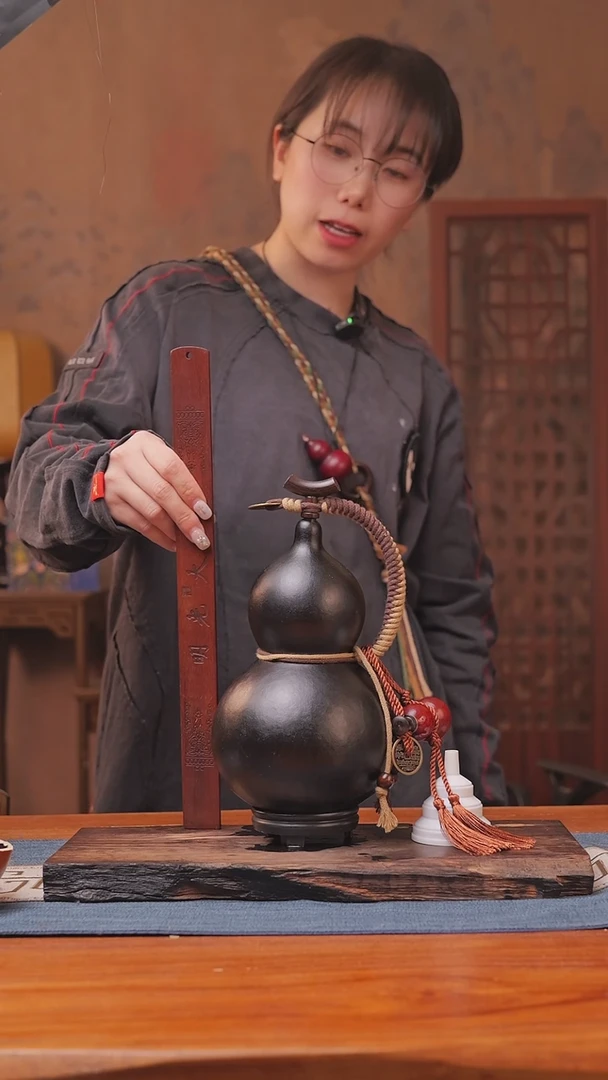 822号链接精品大漆葫芦现货现发[一物一拍]