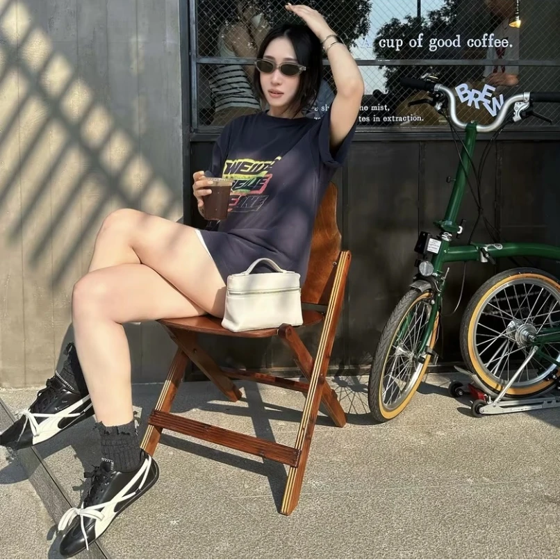 【朴彩英同款】KUXA/经典复古男女同款赛车德训鞋舒适百搭休闲鞋