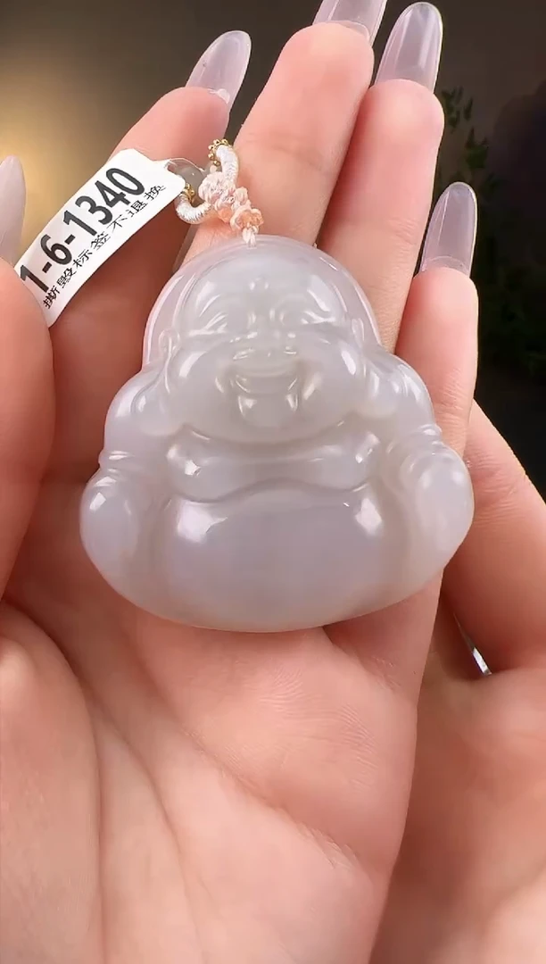 【闪购商品】和田玉颈饰未镶嵌佛公1340