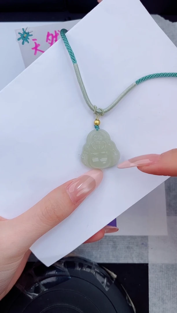 和田玉未镶嵌吊坠(赠链)555友缘微色差T