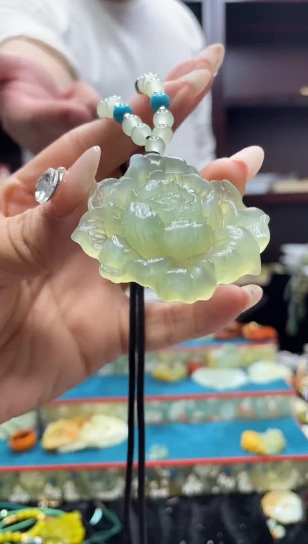 未镶嵌岫玉吊坠·多样性发*货拍一发一