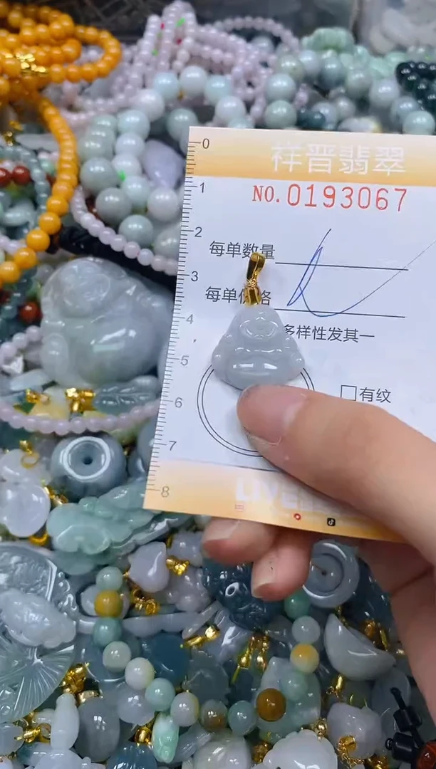 翡翠未镶嵌颈饰闪购0193067多样性发其一