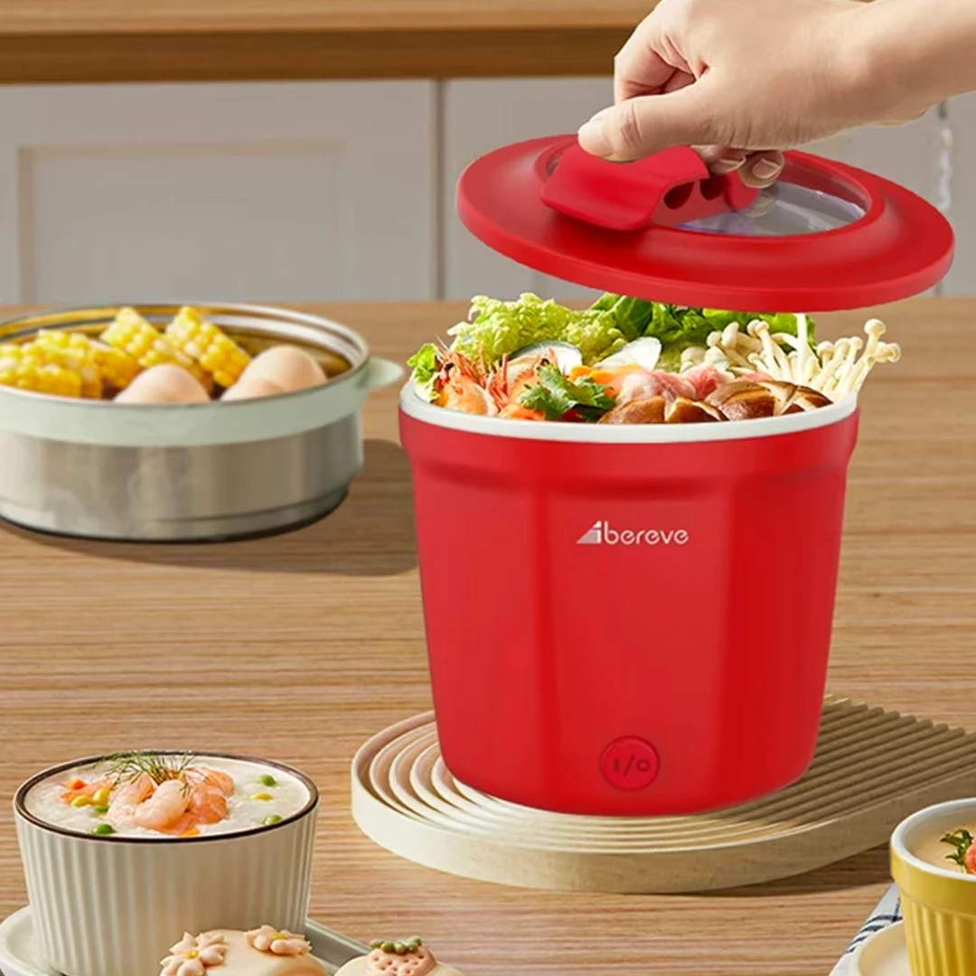 轻便小巧电煮锅宿舍多功能电煮锅不沾锅