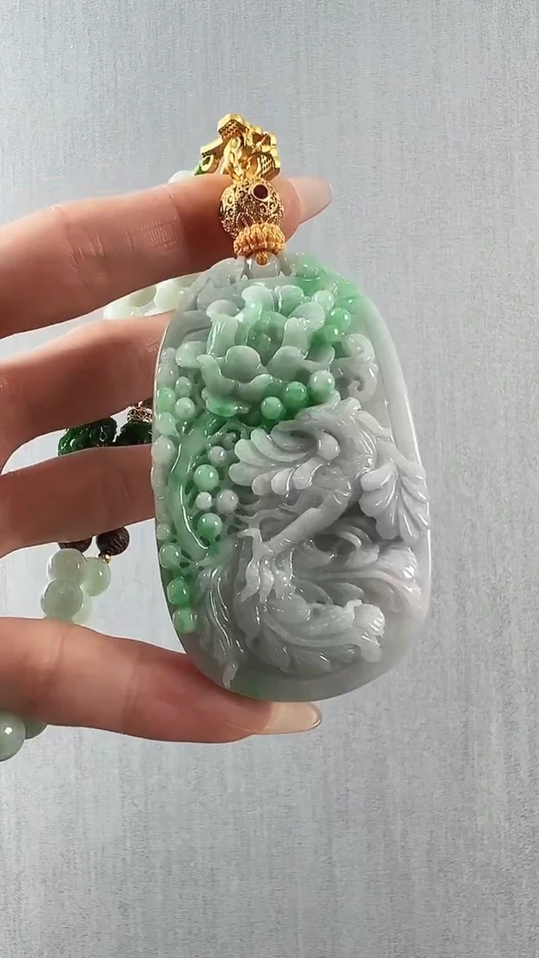 颈饰未镶嵌翡翠凤凰