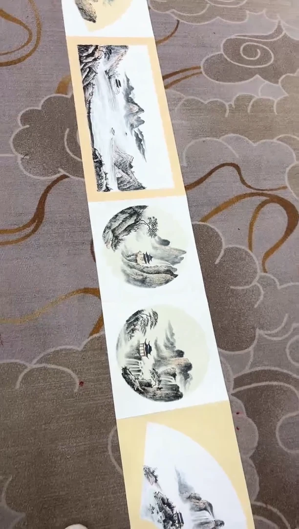 国画张传亭老师的作品