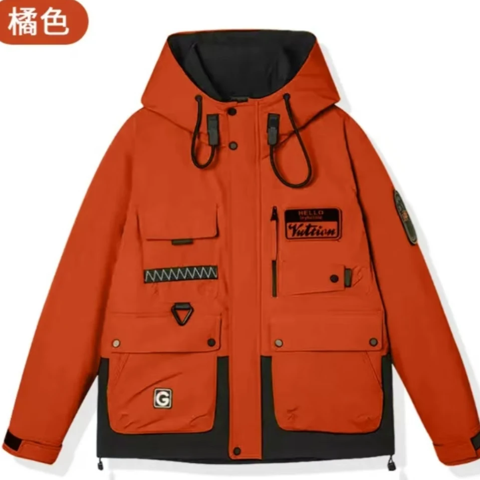 蕾8839-【剪标】经典爆款加厚保暖男女同款加厚外套