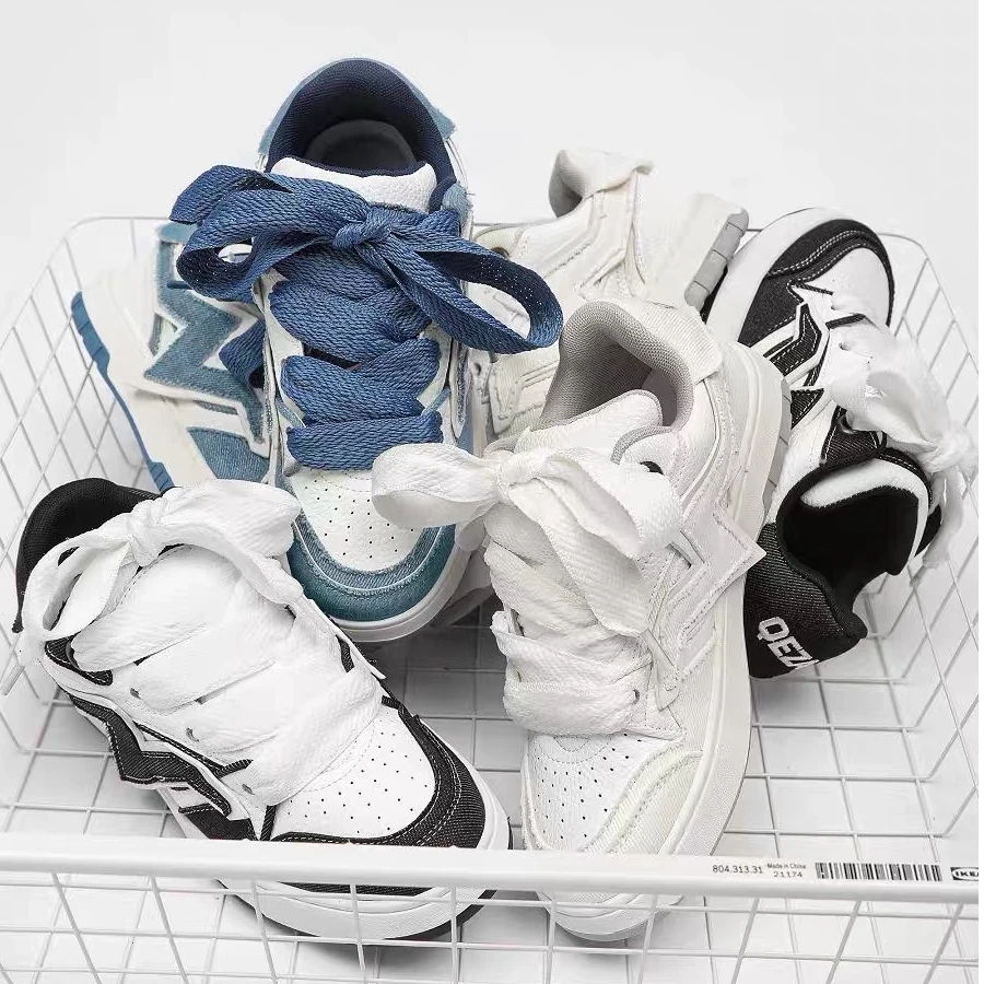 6018复古滑板鞋舒适百搭时尚休闲板鞋