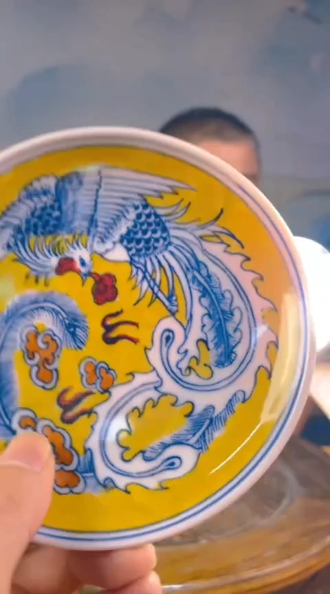 摆件景德镇陶瓷青花摆件29