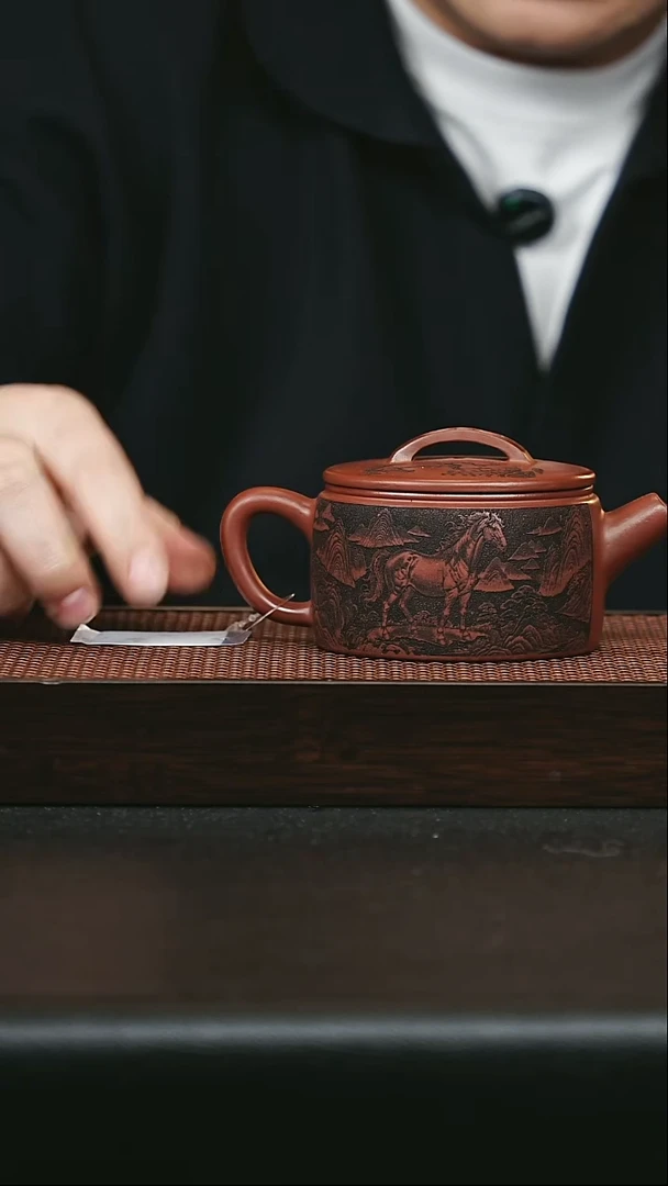 茶壶紫砂宜兴紫砂   汉瓦