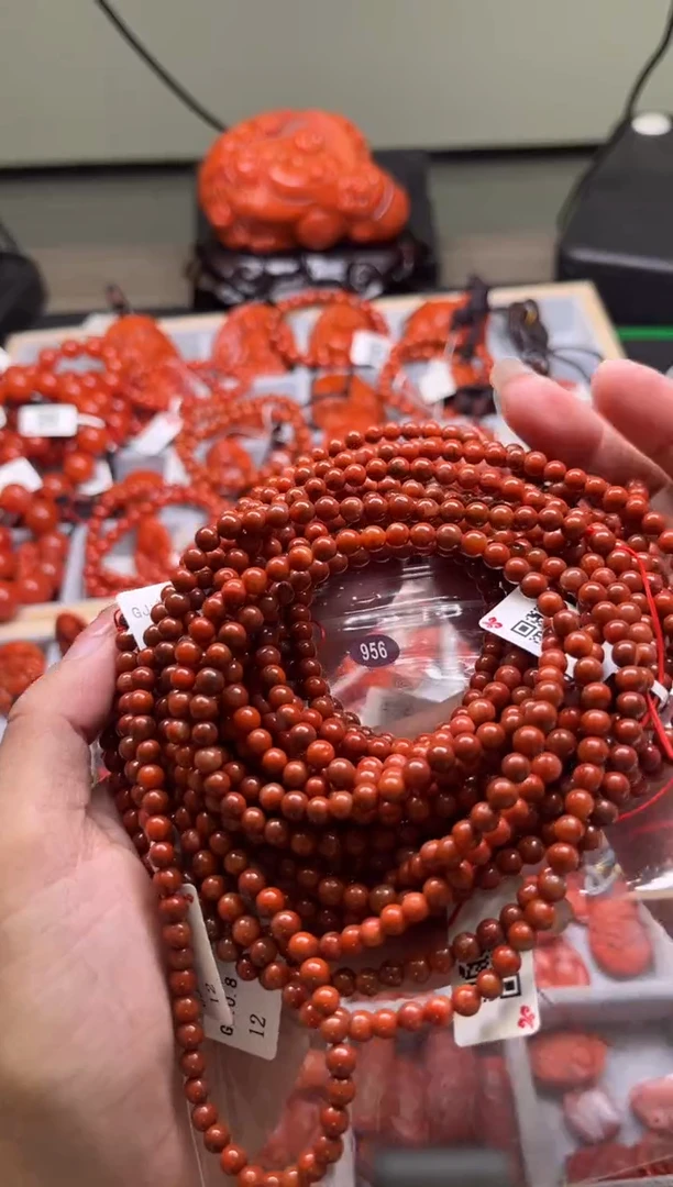 【闪购商品】南红玛瑙珠宝奇石未镶嵌956-4+随机多样性/一条