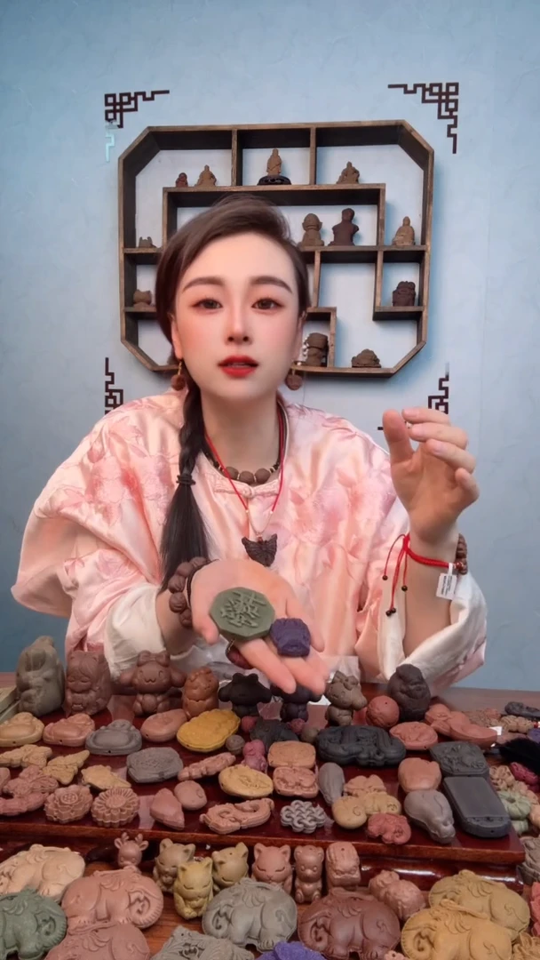 【闪购商品】泥塑茉莉清茶八角雨渐耳+紫玫瑰凤九狐狸