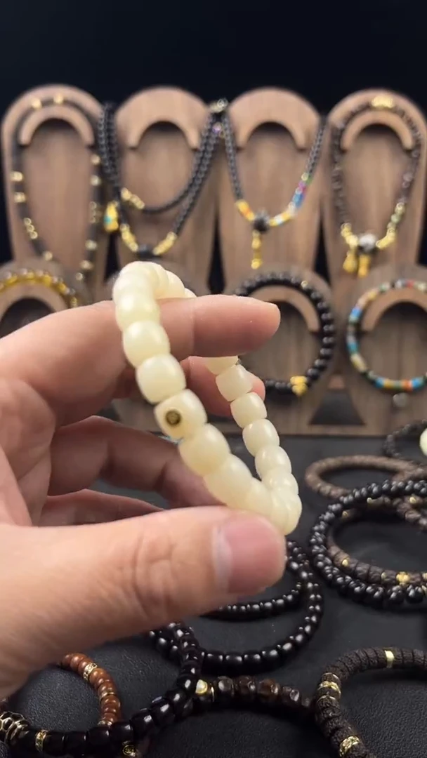 【闪购商品】菩提根/象牙果手串10*9大尺寸菩提根带标手串
