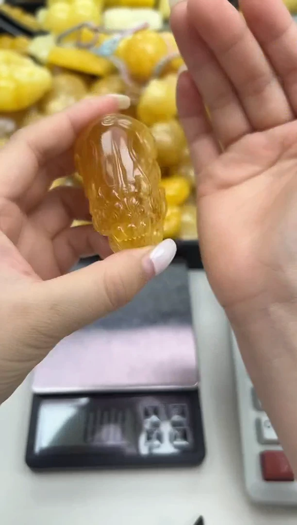 裸石蜜蜡未镶嵌天然琥珀蜜蜡