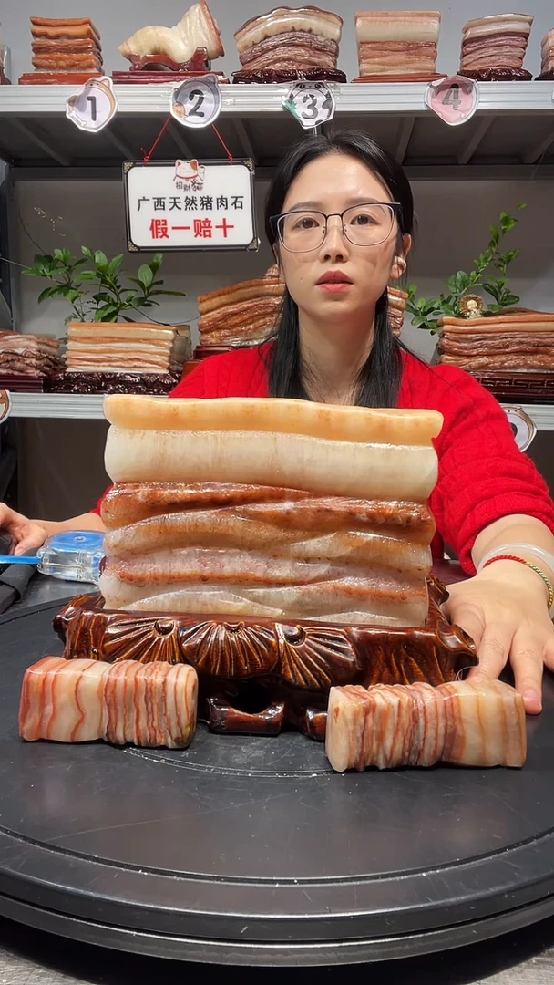 石材鸭****宿天然石材柳州猪肉石16-15-11.5