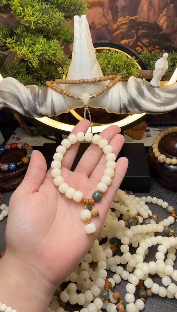 手串菩提根/象牙果菩提根配饰8*10老型