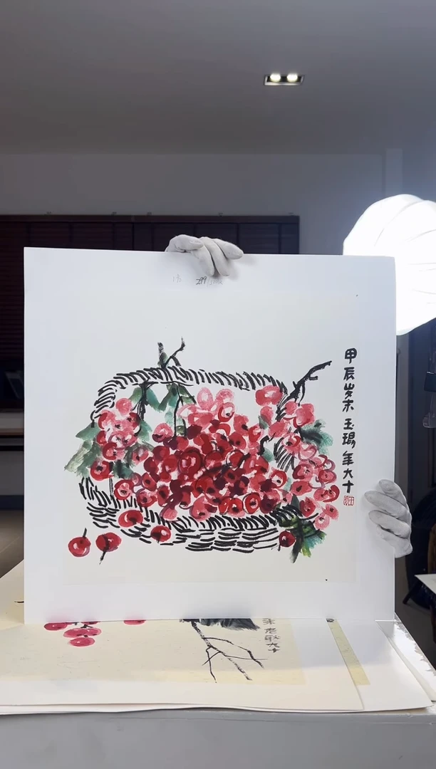 【闪购商品】版画耿玉琨限量发行亲签版画作品s版