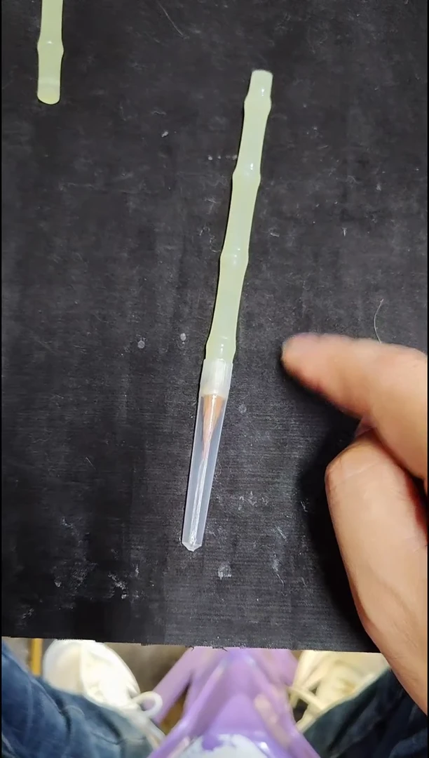 短  杆   万粉笔头  单支  纯狼 玉石笔杆