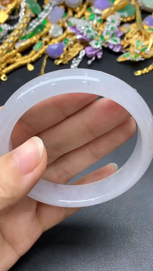 未镶嵌手镯翡翠454-中国好珍宝