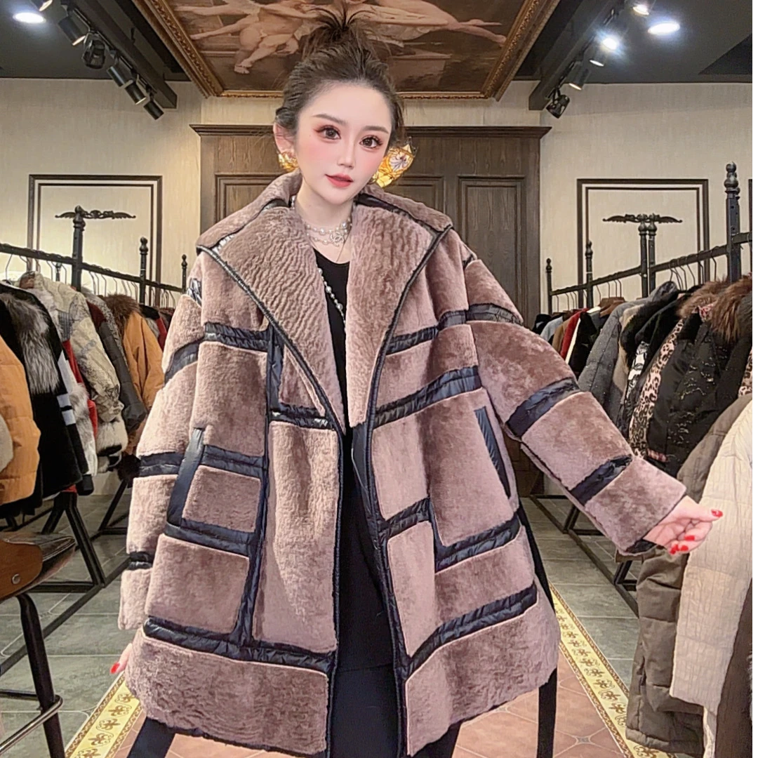 【DCP•Flagship store】85015-E 新款时尚皮草外套