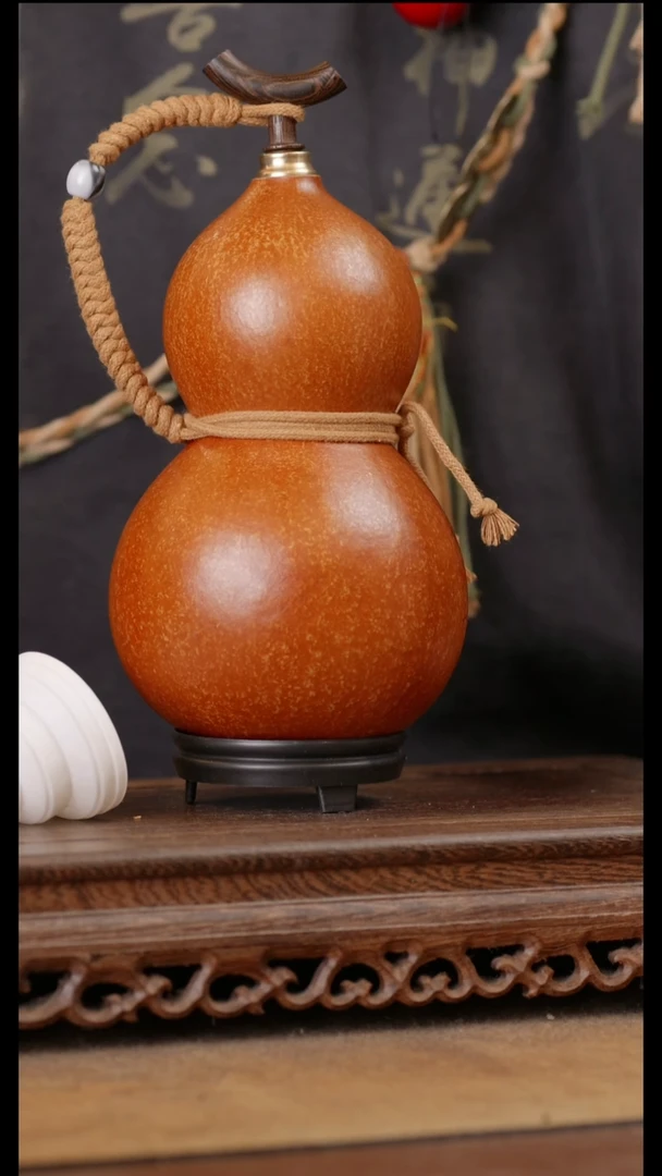 101号精品天然大漆酒葫芦一物一拍~