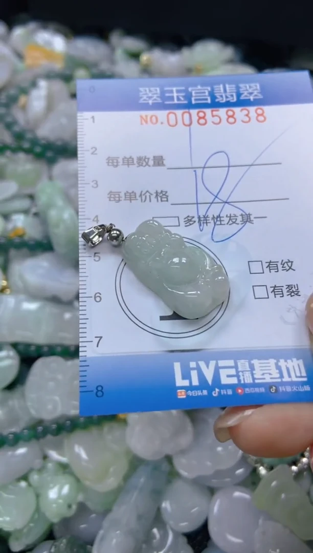 【闪购商品】翡翠颈饰未镶嵌闪购0085838