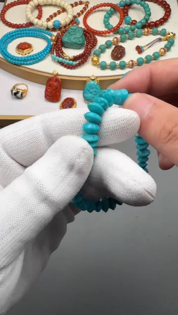 未镶嵌绿松石手串野*～11111