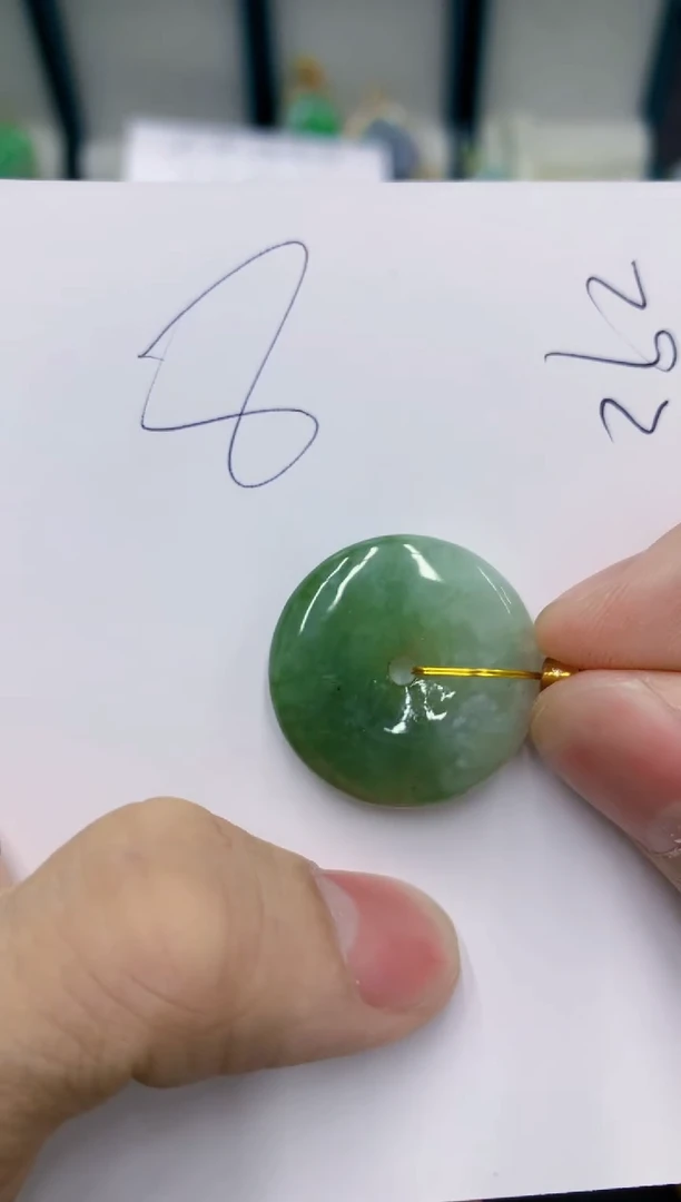 翡翠未镶嵌颈饰11111