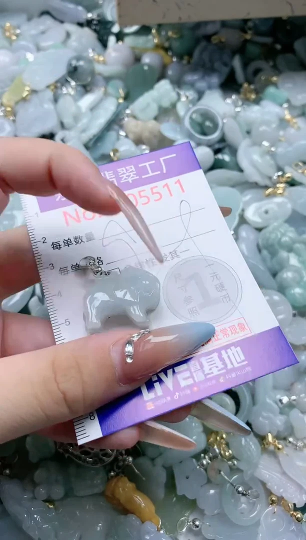 翡翠未镶嵌吊坠(不含链)5511