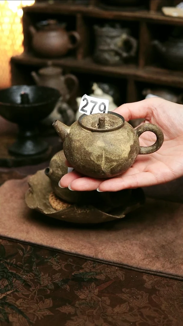 紫砂全手工125毫升茶壶