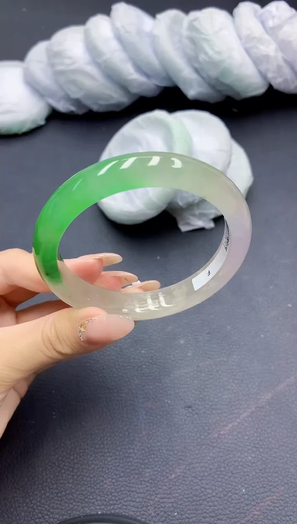 高冰透美人手镯 所见即所得102