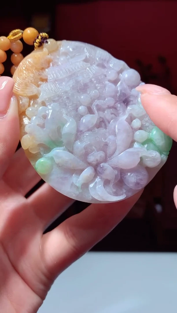 吊坠(不含链)未镶嵌翡翠天然翡翠A货81