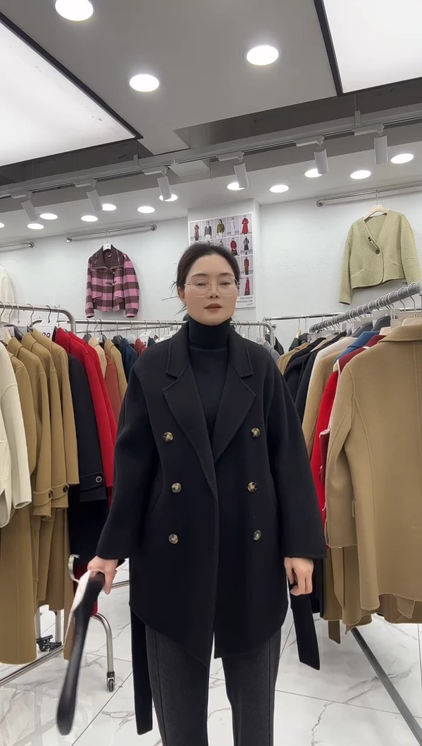 秋冬经典羊毛外套编码130