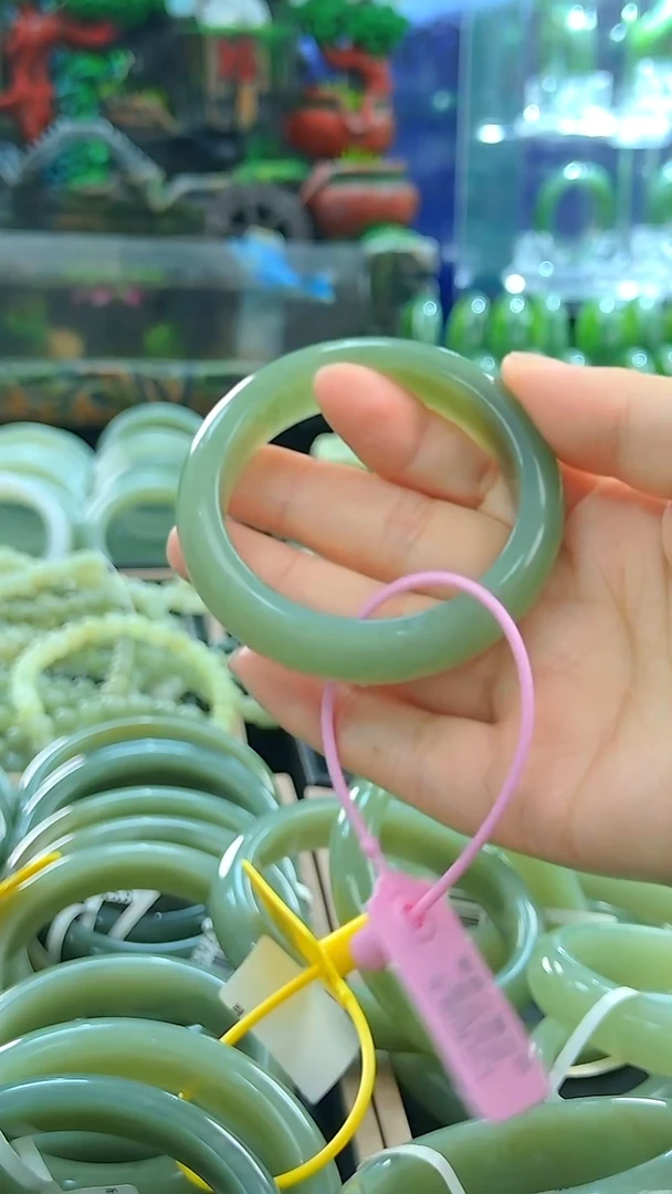 未镶嵌手镯和田玉圈口53.3