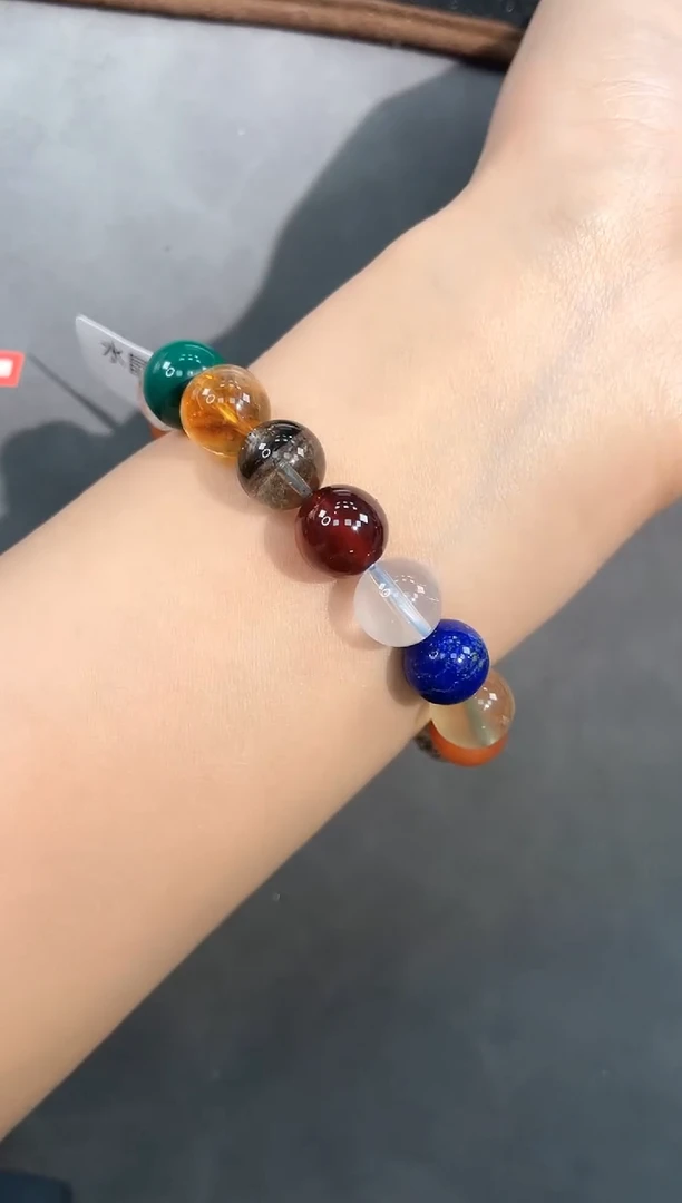 【闪购商品】水晶手链未镶嵌67号多宝款单圈