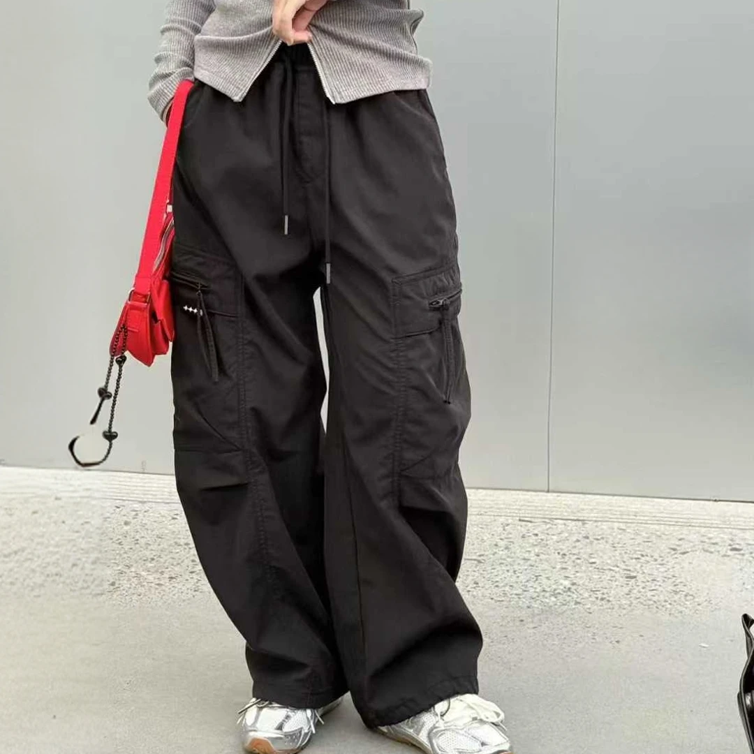 女童新秋款宽松百搭洋气工装裤6309