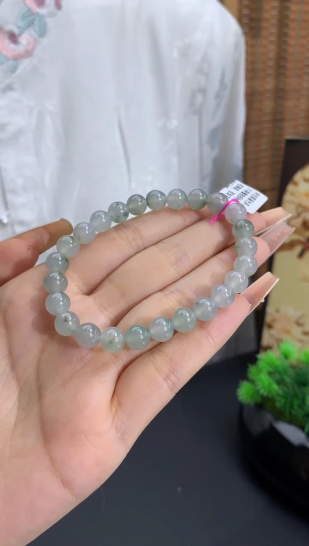 未镶嵌手链翡翠卡7.3mm