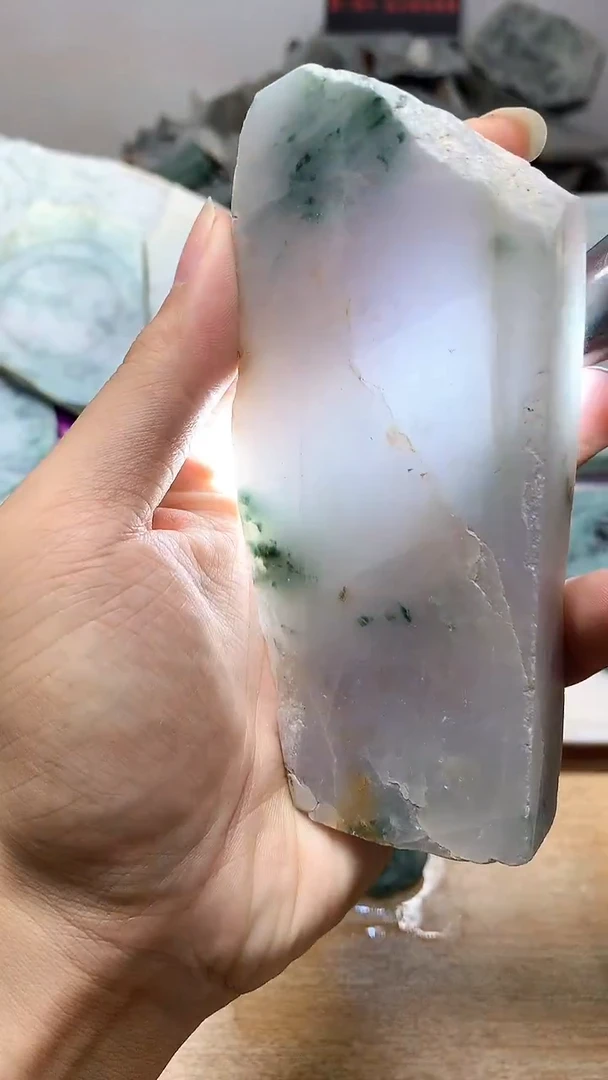 裸石翡翠天然缅甸翡翠A货67