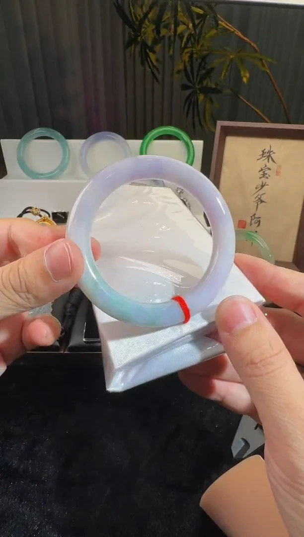 未镶嵌定制翡翠4063毛货不退不换 58-59圈