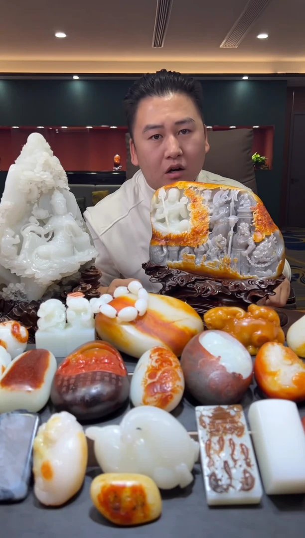 未镶嵌和田玉把件顺****6和田玉